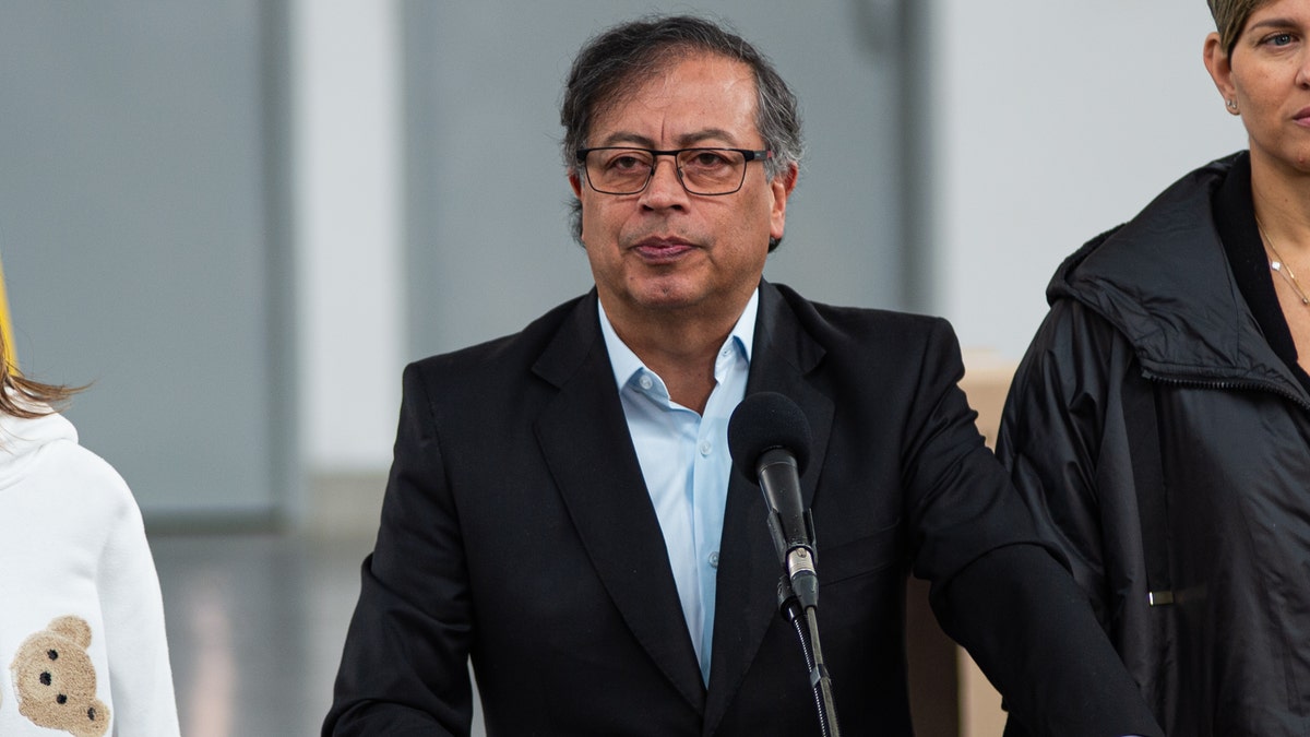 Colombian president Gustavo Petro