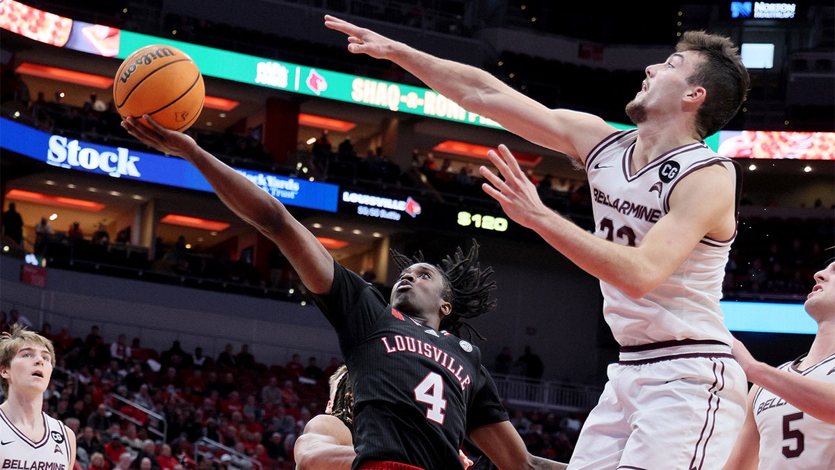 Ty-Laur Johnson plays against Bellarmine