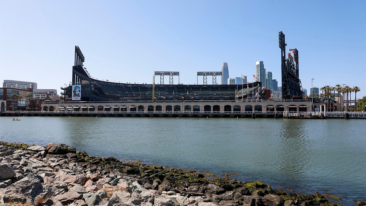 A view of Oracle Park