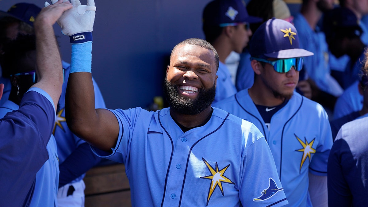 Manuel Margot smiling