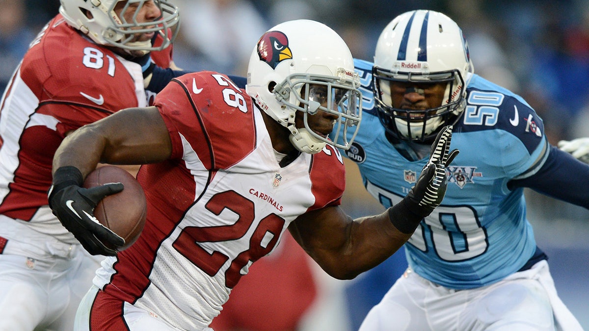 Rashard Mendenhall vs Titans