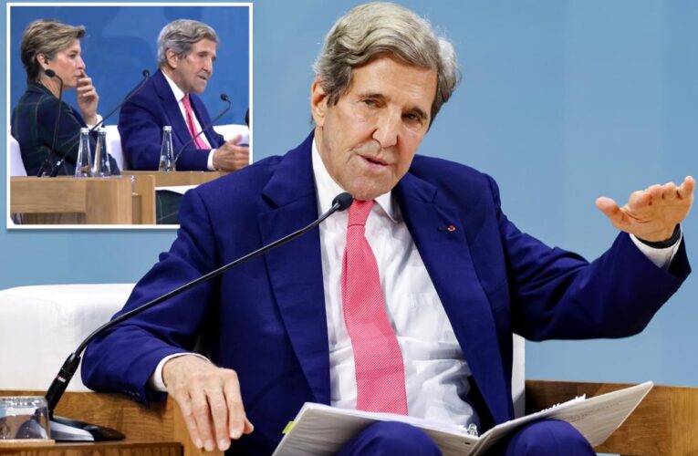 Loud fart sound erupts during John Kerry’s speech at climate panel in Dubai
