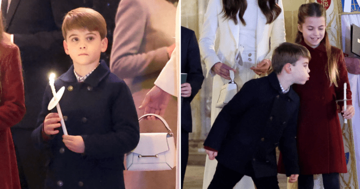Prince Louis, once again, steals the show with silly holiday antics