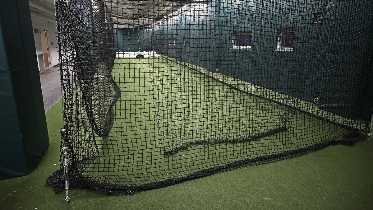 indoor batting cage