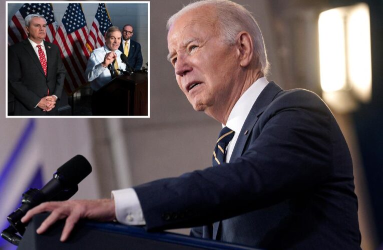 House Republicans unveil resolution to authorize Biden impeachment