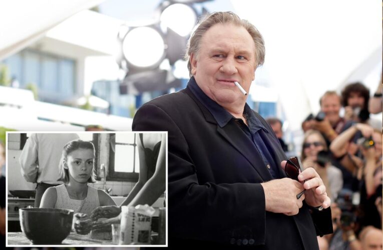 Cops probe death of French actress who accused film star Gerard Depardieu of sex abuse