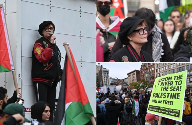 Susan Sarandon apologizes for anti-Jewish rant at Palestinian NYC rally