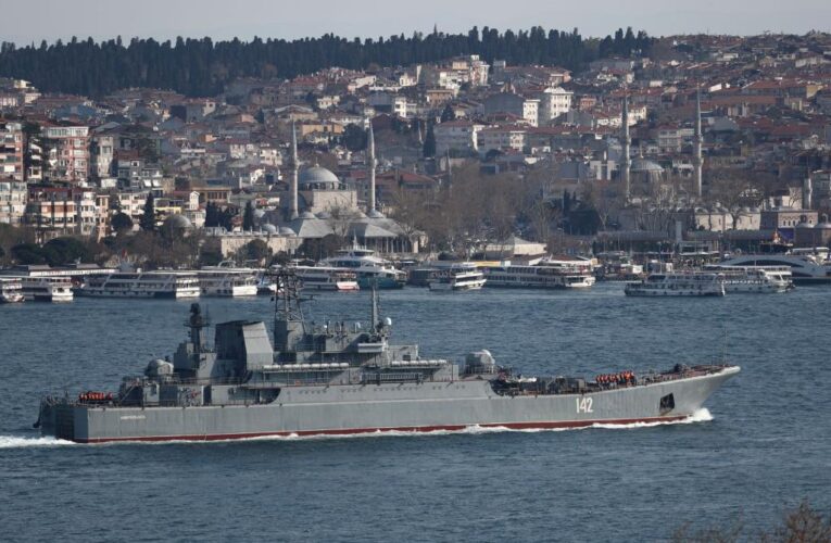 Ukraine claims destruction of major Russian navy vessel Novocherkassk in Crimea