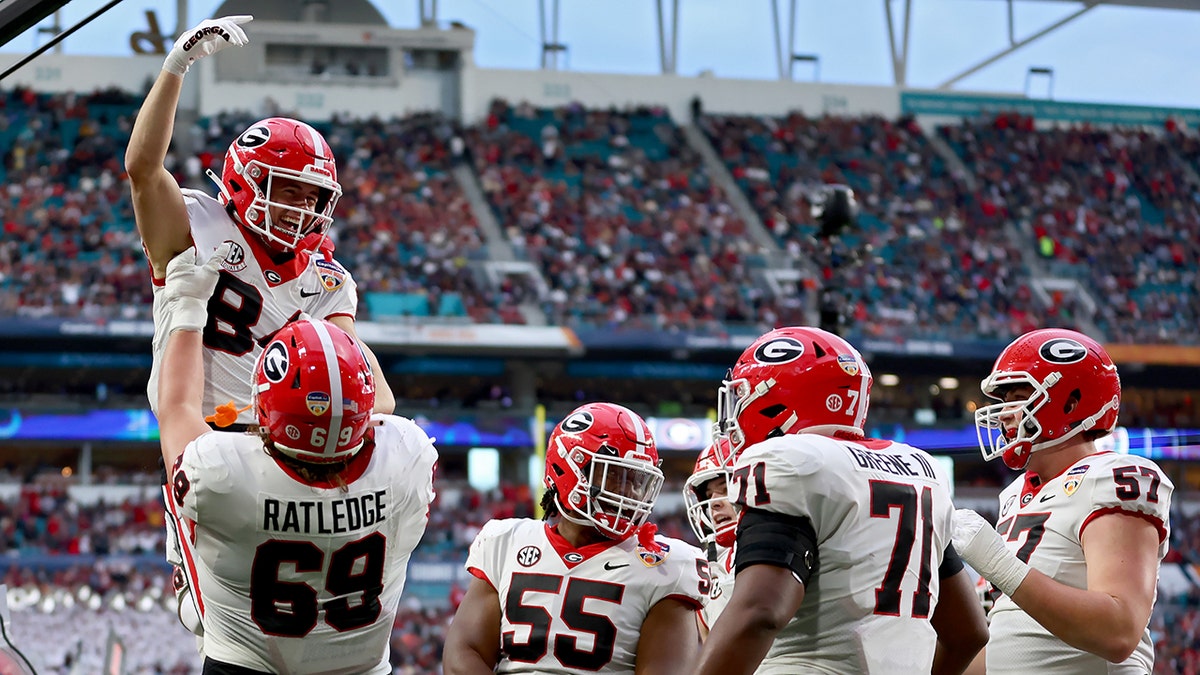 Georgia touchdown