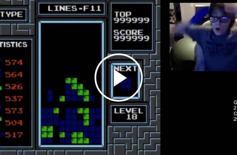 Video: Tetris Loses to 13-Year-Old Boy