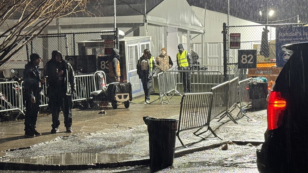 Police at Randall's Island