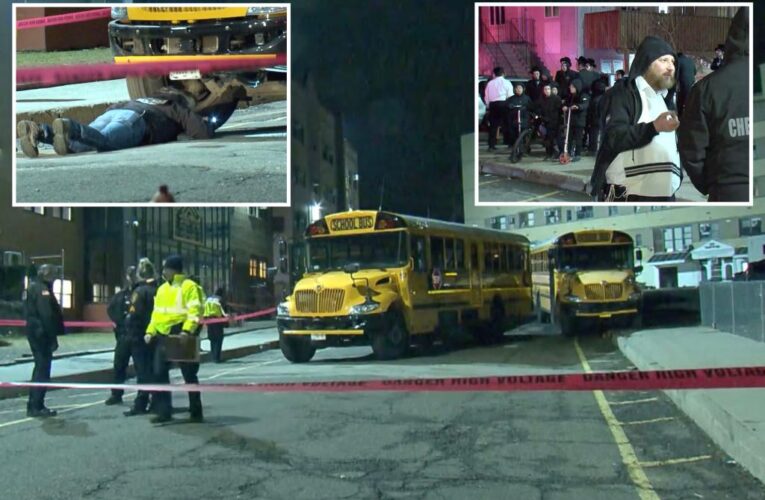 Boy, 8, struck and killed by school bus in front of New York yeshiva