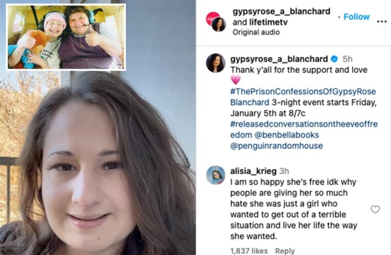 Gypsy Rose Blanchard celebrates freedom in new TikTok video