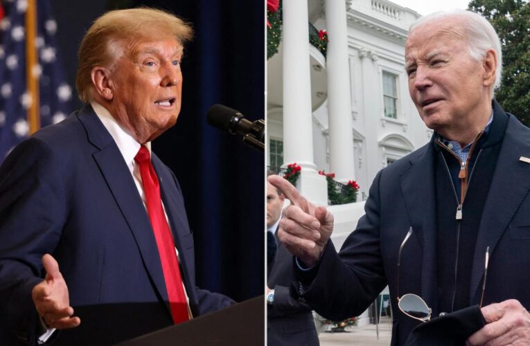 Biden rings in New Year with black, Hispanic, young voters abandoning him