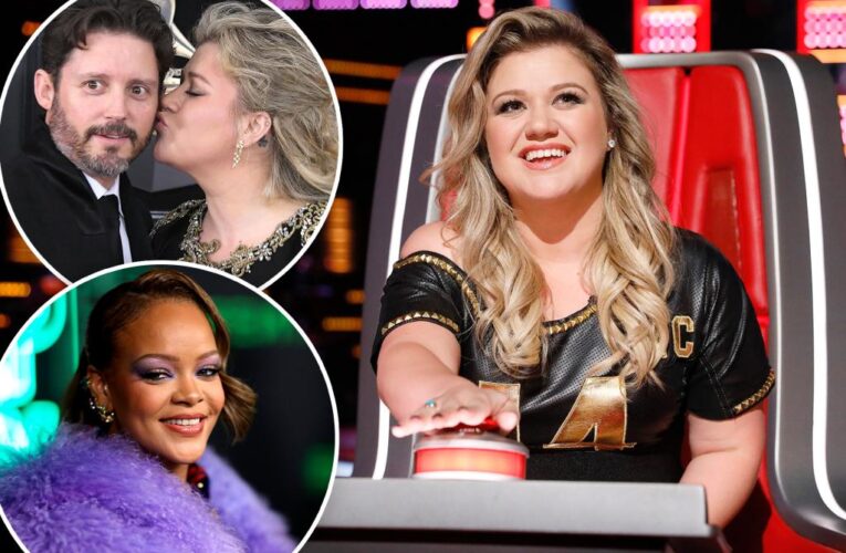 Kelly Clarkson’s then-hubby told her she wasn’t ‘sexy’ enough like Rihanna to be on ‘The Voice’: singer