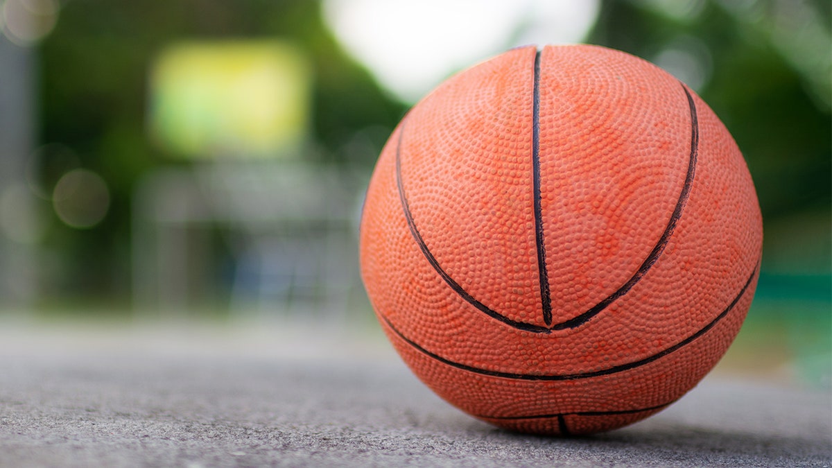 A basketball