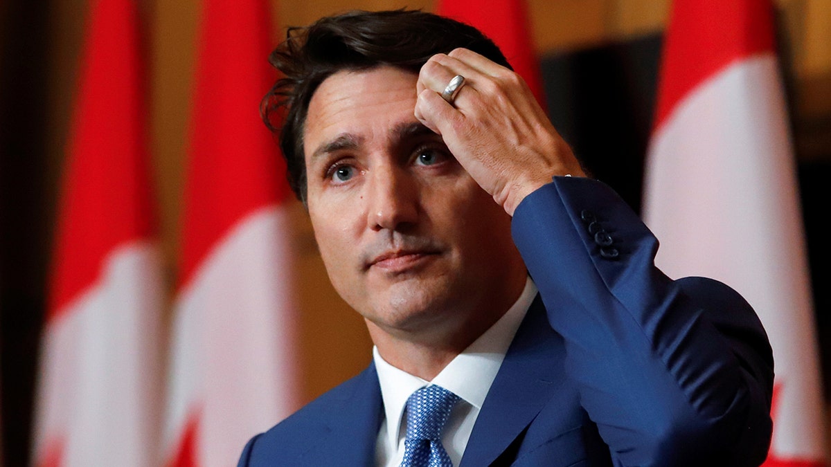 Canada's Prime Minister Justin Trudeau listens to question during a news conference in Ottawa, Ontario, Canada, October 6, 2021. REUTERS/Patrick Doyle