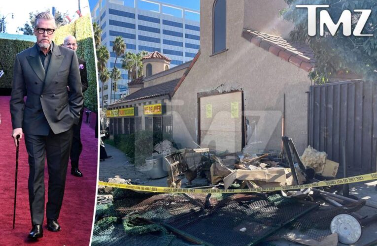 ‘Succession’s’ Alan Ruck uses cane at Golden Globes 2024 after car crash