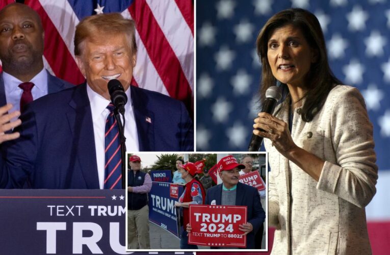 Donald Trump leads Nikki Haley by 27% in first South Carolina poll