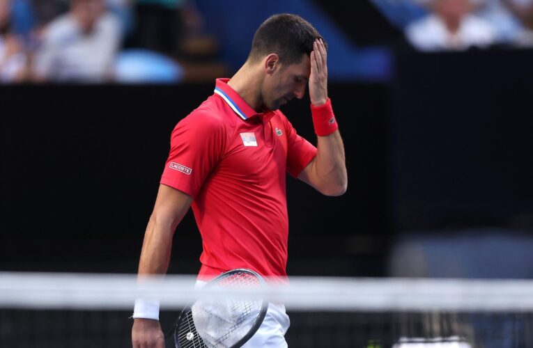 Novak Djokovic suffers injury scare as 43-match win streak in Australia ends with Alex de Minaur defeat