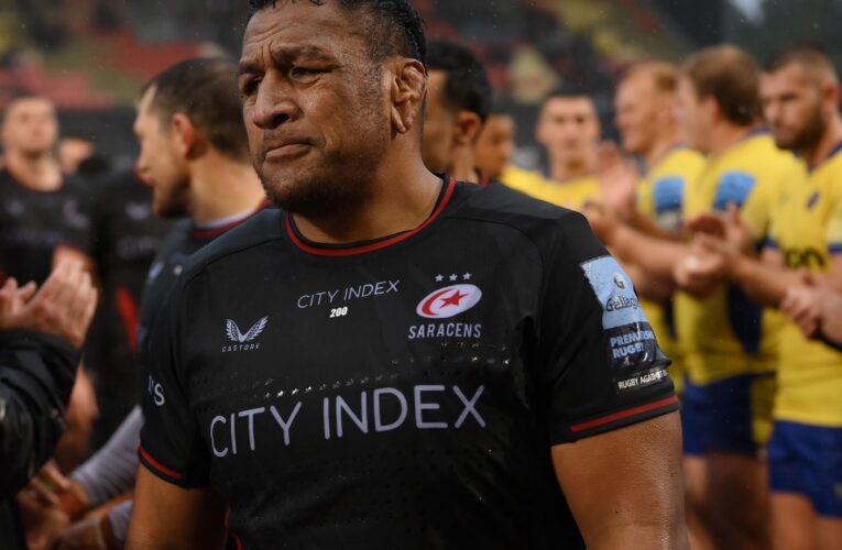 Saracens prop Vunipola hit with four-match ban after sending off against Newcastle