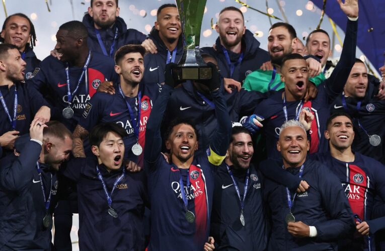 Paris Saint-Germain 2-0 Toulouse: Kylian Mbappe nets fine goal as PSG clinch 12th Trophee des Champions title