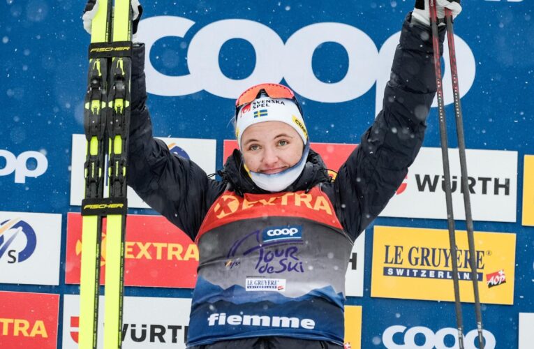 Linn Svahn continues impressive return to form with third Tour de Ski win – ‘It was a crazy race’