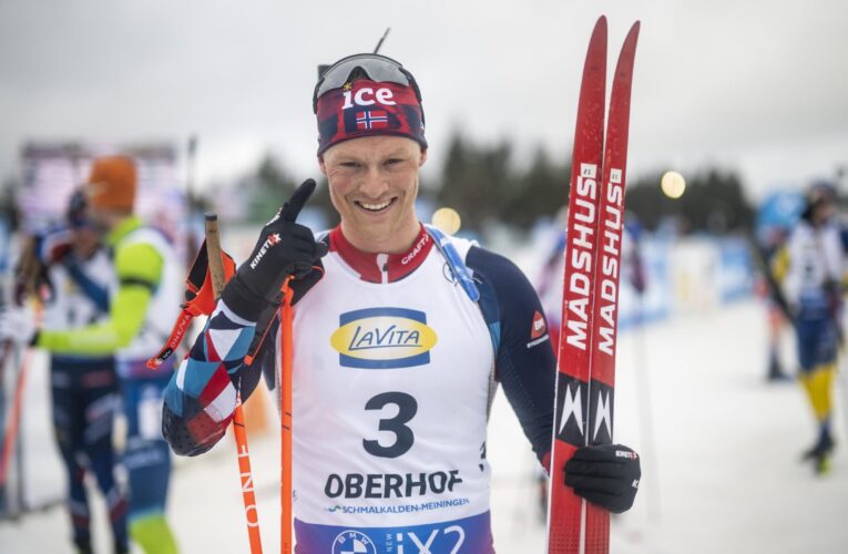 Endre Stroemsheim lands maiden World Cup win in Oberhof after Johannes Thingnes Boe’s costly mistakes