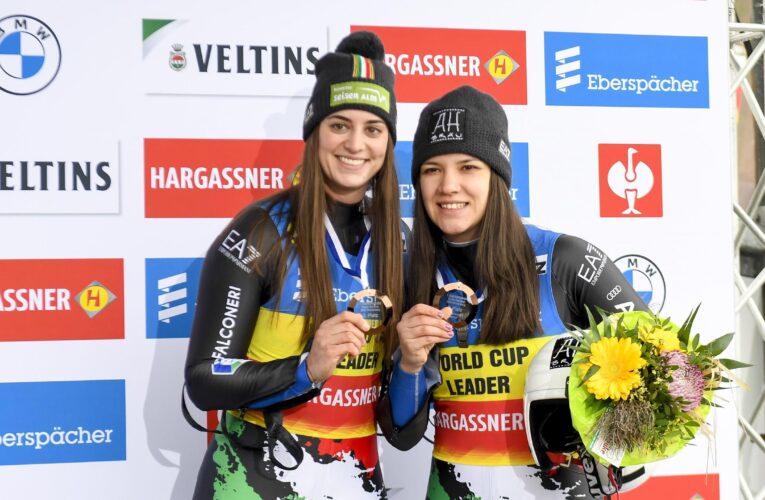 Jessica Degenhardt and Cheyenne Rosenthal up to second in World Cup after doubles success in Winterburg