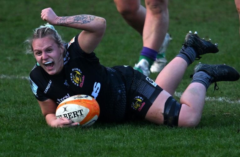 Premiership Women’s Rugby: Chiefs blitz Trailfinders as Taz Bricknell scores try on Exeter debut