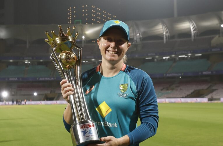 Healy leads Australia to T20 series victory in India thanks to seven-wicket win