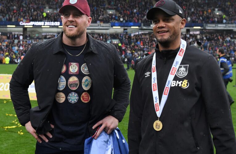 Exclusive: Kompany hails 'one of a kind' JJ Watt for showing 'real leadership' at Burnley