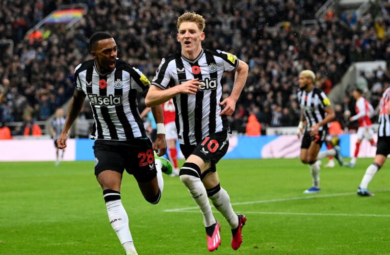 Exclusive: Gordon on his 'mindset shift' at Newcastle – 'I've just got better and better'