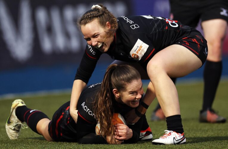 Premiership Women’s Rugby round-up: Saracens claim win over Exeter Chiefs, Loughborough Lightning beat Harlequins