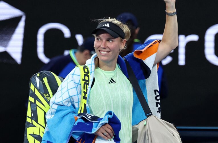 Australian Open 2024: Caroline Wozniacki ‘dreams’ of title after first-round win over Magda Linette – ‘Why not me?’