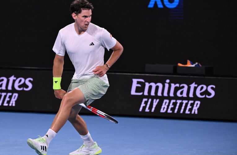 ‘That’s crazy’ – Dominic Thiem gets unnecessary tweener all wrong at key moment against Felix Auger-Aliassime