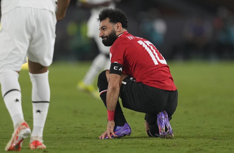 Injury concern as Liverpool star Salah forced off during Egypt's match with Ghana