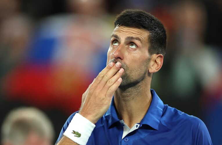 Novak Djokovic marks century of appearances in style after cruising past Tomas Martin Etcheverry at Australian Open