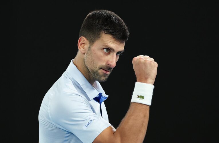 Novak Djokovic drops just three games in double-bagel victory over Adrian Mannarino at the Australian Open