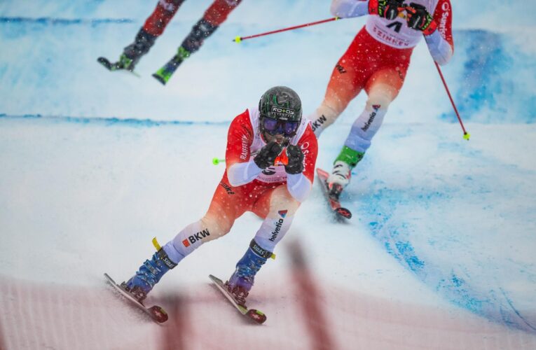 Jonas Lenherr claims rare victory while Marielle Berger Schmidt consolidates women’s ski cross lead in Nakiska