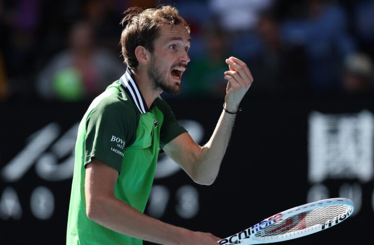 Daniil Medvedev survives big wobble to beat Nuno Borges and reach Australian Open quarter-finals