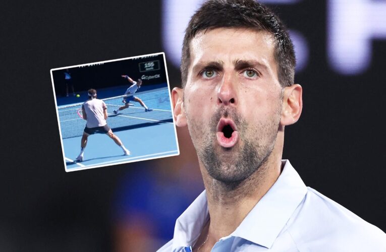 Australian Open: ‘Unbelievable’ – Novak Djokovic stuns Taylor Fritz and fans with moment in opening game