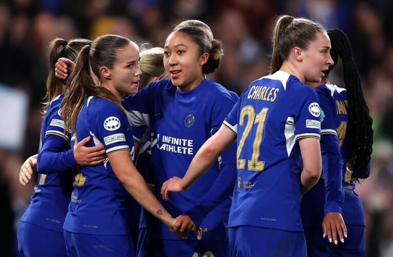 Chelsea 2-1 Real Madrid: Guro Reiten penalty and Mylene Chavas own goal seal Blues’ Champions League progression