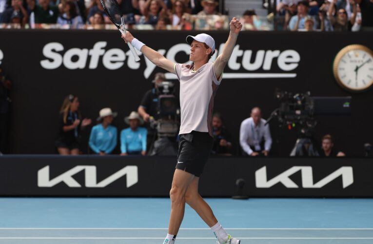 Australian Open exclusive: Jannik Sinner on ‘amazing’ victory over Novak Djokovic and feeling ‘really shaky’