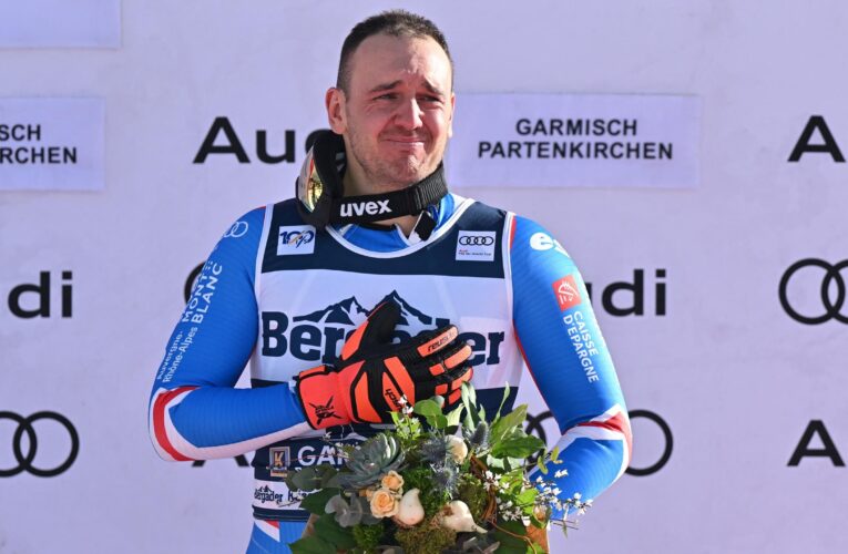 Nils Allegre stuns favourites with maiden super-G triumph at Garmisch-Partenkirchen Alpine Ski World Cup