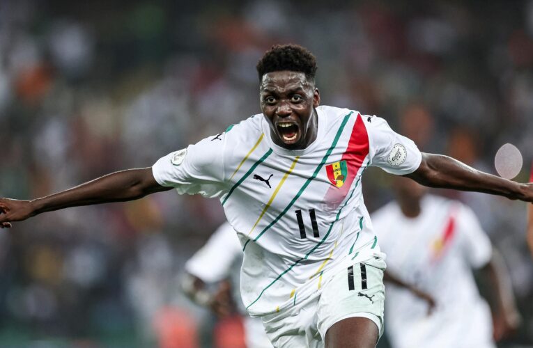 Guinea book quarter-final spot with late winner after 10-man Equatorial Guinea miss penalty