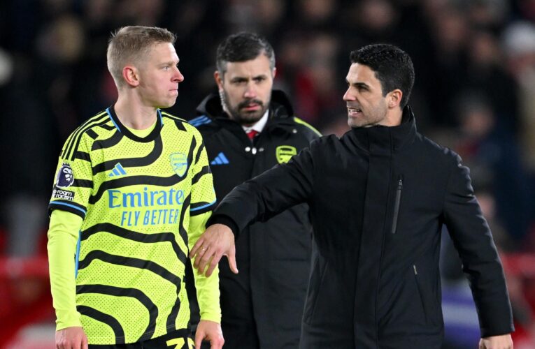 ‘I love that’ – Arteta on players ‘pushing each other’ after White, Zinchenko clash