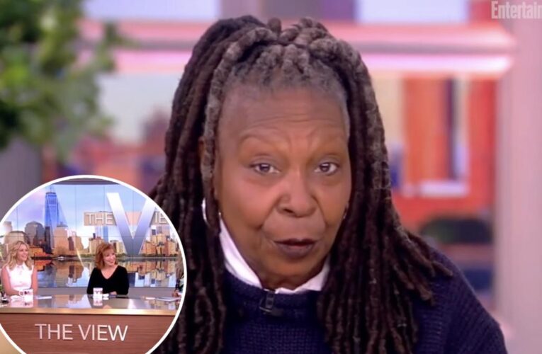 ‘The View’ halts after crashing sound: ‘We lost someone’