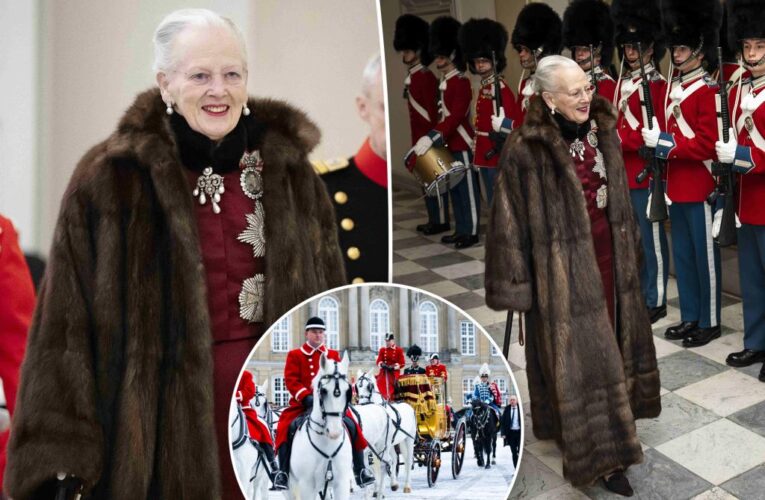 Denmark’s Queen Margrethe II makes final public appearance as monarch before abdication