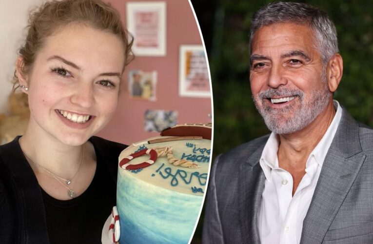 I made George Clooney’s birthday cake — I didn’t know until later